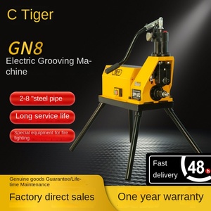 เครื่องเจาะท่อไฮดรอลิก Gn8 ขนาด 219 มม. สำหรับท่อขนาด 2-8 นิ้ว ทำจากสแตนเลส อลูมิเนียม พร้อมมอเตอร์สำหรับงานโลหะวิทยา - Product Image 2