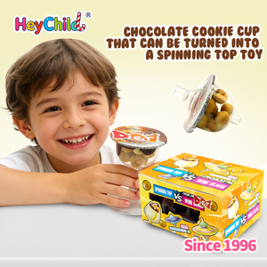 Caramelle all'Ingrosso con Etichetta Privata Personalizzata, Vendita Calda di Dolci Halal, Cioccolato, Marmellata, Biscotti, Tazza Rotante vs Bicchiere da Vino, Salsa al Latte OEM - Product Image 6