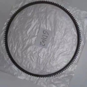 Pièces d'excavatrice 6D16 6D31 6D34 4D95 6D95 6D114 6D102 Volant moteur avec couronne dentée 6206-31-4790 6741-31-4180 6204-31-4192 129900-21600 - Product Image 6