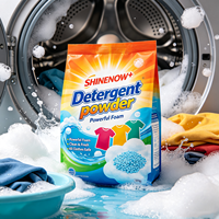Détergent en poudre hautement efficace, poudre de qualité supérieure, lavage à la main, emballage en vrac
