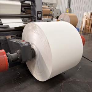 Rouleau de papier kraft enduit de PE de largeur personnalisée, résistant à la graisse, pour l'emballage alimentaire à emporter (fast-food) - Product Image 6