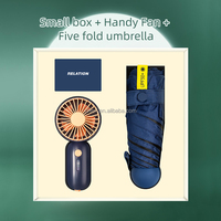 Mini ventilateur, parapluie, boîte de câble, pièces cadeaux personnalisés, souvenir d'anniversaire pour enfants, 1 pièce, meilleure vente