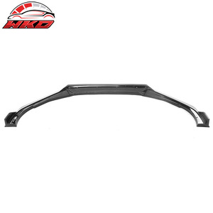Front Bumper <b>Lip</b> For Honda Accord 2018-2021 10th Gen IKON V3 3PCS PP <b>Gloss</b> Black Diffuser Chin Guard Protector - Product Image 6