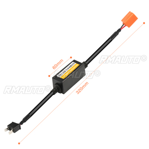 2 pièces Décodeur LED H7 pour voiture, annuleur d'erreur Canbus sans câblage - Product Image 5