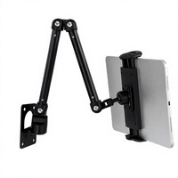 Support mural universel en métal pour téléphone, support rotatif pliable pour tablette, support pour appareils mobiles de 4 à 13 pouces