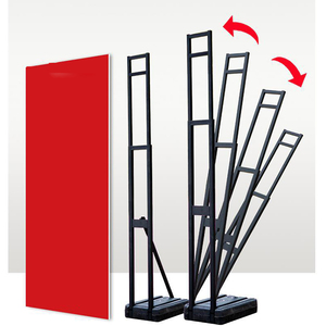 دعامات قوس حديد قابلة للتعديل للاحتفالات لوح KT محمول قابل للطي - Product Image 4