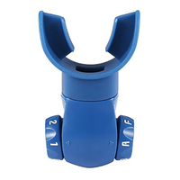 Dispositivo de Ejercicios Respiratorios Inspiratorios y Espiratorios Ajustable, Respirador de Silicona, Entrenador de Respiración Pulmonar