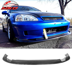 Alerón delantero estilo FM para Honda Civic 99-00 - Fibra de carbono CF, piezas de automóvil, accesorios automotrices - Product Image 1