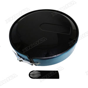 Spare Tire Cover Universal Size 13 14 15 <strong>16</strong> 17 <strong>Inch</strong> 430 Stainless Steel Material Spare <strong>Wheel</strong> Covers <strong>Trim</strong> - Product Image 2