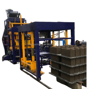 Maquinaria de Construcción y Edificación QT4-15, Máquina <span class=keywords><strong>para</strong></span> Fabricar Losas de Hormigón, <span class=keywords><strong>para</strong></span> Losas Industriales de Hormigón, Ladrillos Huecos de Cemento y Bordillos - Product Image 3