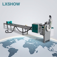 LX61TJ Mesin Pemotong Laser Serat Logam CNC yang Dapat Disesuaikan untuk Pipa dan Tabung Logam, Area Kerja 1mx6m