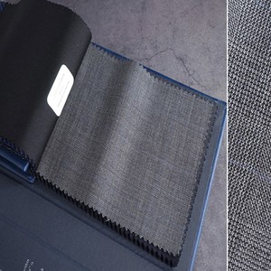 HARCHOY NOUVEAU EMPIRE Série 280g 100% Organique Super 120 Importé <span class=keywords><strong>Laine</strong></span> Mérinos Tweed Tissu Rayé Style Brossé Motif <span class=keywords><strong>Mètre</strong></span> <span class=keywords><strong>Feutre</strong></span> - Product Image 6