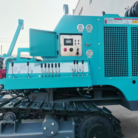 Machine de forage DTH HANFA modèle HFT500+ pour puits d'eau avec pompe, moteur, engrenage, boîte de vitesses, roulement disponible à la vente