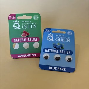 Archibald tùy chỉnh trong suốt rỗng vỉ thuốc viên nang bao bì <span class=keywords><strong>4</strong></span> cái bao bì viên sủi bọt cho liều duy nhất - Product Image 6