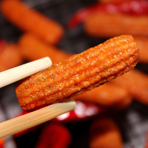 Tiras de pastel picantes, aperitivos informales inflados, 100g, importación de Corea, nueve días, tiras de arroz fritado, sabor a fideos de Turquía - Product Image 3