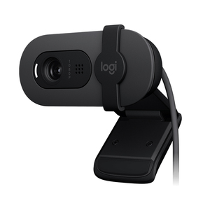 <b>Logitech</b> Brio 100 Full HD <b>Webcam</b> for Conferencing and Live Streaming - Auto Light Balance - Black - Product Image 3