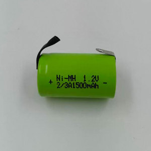 2/3A Ni-MH 1.2V 1500mAh Sel Baterai Isi Ulang untuk Peralatan Listrik - Product Image 1