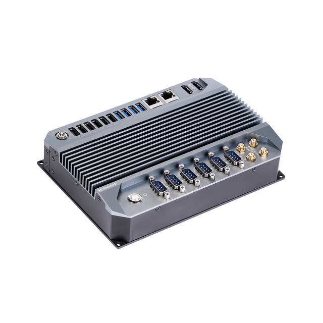 New Hot Sale Fanless MINI PC Industrial Embedded Box with Intel Core I3 1215U DDR4 6 COM Ports for Industrial Controller KIOSK