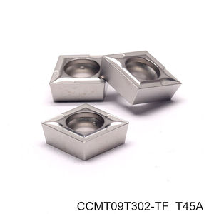 DL CCMT09T302 Plaquette de fraisage CNC personnalisable en alliage dur avec matériau en carbure pour support OEM - Product Image 2