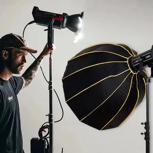 لينة مربع طقم الإضاءة في الهواء الطلق المحمولة استوديو التصوير المثمن مظلة الفوتوغرافي Softbox مع بوين جبل