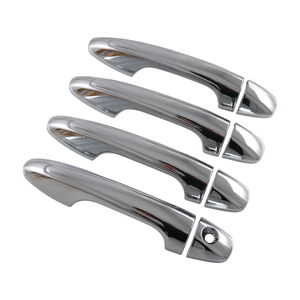 Protection de style durable ABS accessoires de voiture extérieurs poignée de porte et housses de garniture de fenêtre pour 2022 Hilux - Product Image 5