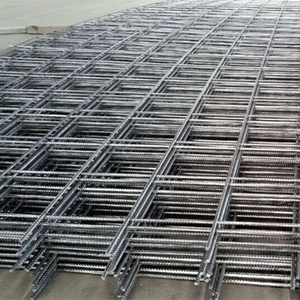 İnşaat Beton Kare Kafesleri Koruyucu/Dekoratif Donatı Tel Örgüsü 3x3 Siyah Kaynaklı Tel Örgü Panel Satışı - Product Image 4
