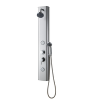 Panneau de douche pour salle de bain, certifié qualité internationale, pratique, durable, facile à nettoyer, neuf, pour hôtel