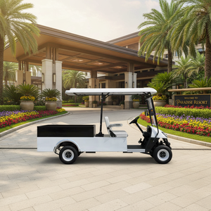 Carro Eléctrico Club Car 72V con Caja de Carga, Certificado DOT y EEC, 3-4 Asientos, Asientos Traseros Orientados hacia Adelante, Nuevo Diseño - Product Image 3