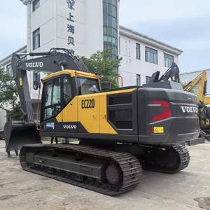 Excavadora Volvo EC220 de 22 Toneladas con Cucharón de Excavación de 1.2m, 123kW, Uso Pesado, Color Negro - Product Image 1
