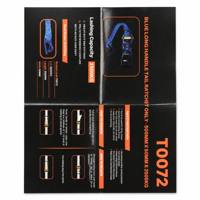 Brochures et manuels portables écologiques Guides d'utilisation Papier couché 120g Impression 4 couleurs