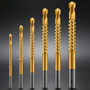 Shengrui Serrated Auger <b>Drill</b> <b>Bit</b> 4mm <b>Titanium</b> Plated Woodworking Drilling Tool for Electric <b>Drill</b> - Product Image 4