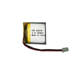 ISO9001 3.7V ultra slim 360mah li-ion lithium battery - Product Image 3