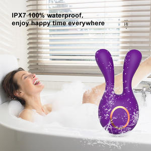 BlueRabbit lüks Bunny şekli seks oyuncak kadınlar toptan hayvan vibratör düşük adedi baskılı Logo Juguetes Sexuales Bunny titreşimli yumurta - Product Image 4