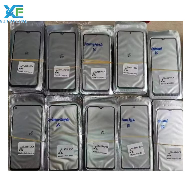 Factory Selling Front Touch Glass Screen Digitizer for Iphone Infinix Tecno Itel Samsung Huawei Xiaomi