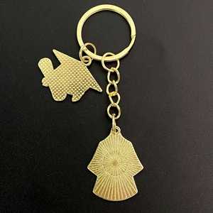 Porte-clés en émail avec breloques toge de graduation, toque, diplôme et parchemin, thème uniforme d'école de sorcellerie, cadeau de graduation et souvenir - Product Image 6