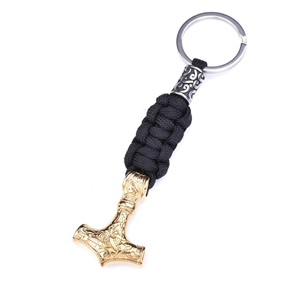 Porte-clés Marteau de Thor <span class=keywords><strong>Viking</strong></span>, Porte-clés tissé à la main - Product Image 5