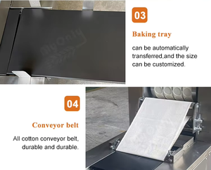 Bánh quy máy làm dây chuyền sản xuất tự động với Cookie ống nhỏ giọt - Product Image 5