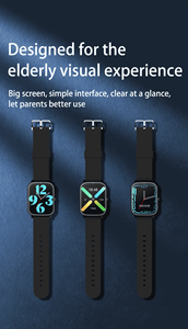 FA91S Ancianos con tarjeta SIM Seguimiento en tiempo real Llamada de video SOS con un clic Alarma de caída GPS <span class=keywords><strong>Hw</strong></span> Ultra 2 Llamada Reloj inteligente - Product Image 3