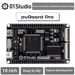Carte mère 01studio Pyboard Pro Columbus Minimal System Stm32f407zgt6 pour développement Python, Pyboard Pro Robot Python Pro - Product Image 5