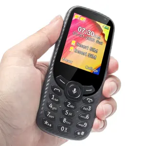 Uniwa K2408 OEM 1900MAh Pin Lớn 2.4 Inches Bàn Phím Điện Thoại Di Động Whats App Wifi GPS 4G kaios Tính Năng Điện Thoại