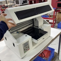Printer Flatbed Inkjet UV A4 Terbaru dengan Kepala XP600 Tekstur Timbul Timbul 3D Otomatis