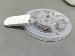 2032 boîtier de batterie avec patch artisanal basse tension Flex Toy lumière <span class=keywords><strong>LED</strong></span> lumière cachée auto-adhésive 2835 <span class=keywords><strong>bande</strong></span> lumineuse - Product Image 4