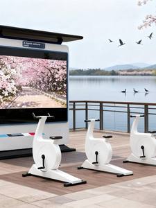 Équipement de cyclisme virtuel extérieur intelligent Smart Park AI avec reconnaissance faciale, surveillance des données en temps réel, pour la famille et les enfants - Product Image 4