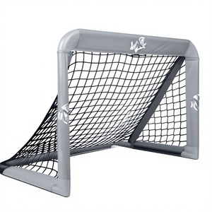 But de football portable en plastique KLTW INT'L pour enfants, avec filet d'entraînement et montage facile pour les jeux en extérieur - Product Image 1