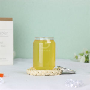 Botella de Plástico PET Transparente de Alta Calidad de 210 mm para Bebidas, con Latas de Aluminio - Product Image 6