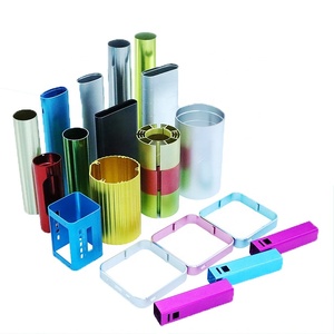 Profil Tabung Ekstrusi <span class=keywords><strong>Aluminium</strong></span> Bulat Kustom Pabrik OEM untuk Housing Heatsink dengan Layanan Pengelasan & Pemotongan untuk Penggunaan Industri - Product Image 1