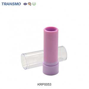 Envase de Bálsamo Labial de Plástico Reciclado, Envase de Bálsamo Labial Ecológico, Tubos de Bálsamo Labial Redondos de Cristal - Product Image 5
