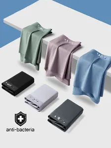 Nouveaux Produits Divers Couleur Hommes Bambou Garçons Adolescents Bref Sous-Vêtements Avec Pochette