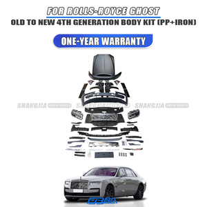 Kit carrosserie complet pour Rolls Royce Ghost : Amélioration de l'ancien au nouveau modèle avec pare-chocs, phares, calandre et capot - Product Image 2