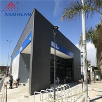 Panneau composite en aluminium Alu Cobond 5 mm, ligne de production, capuchon mural 2 m